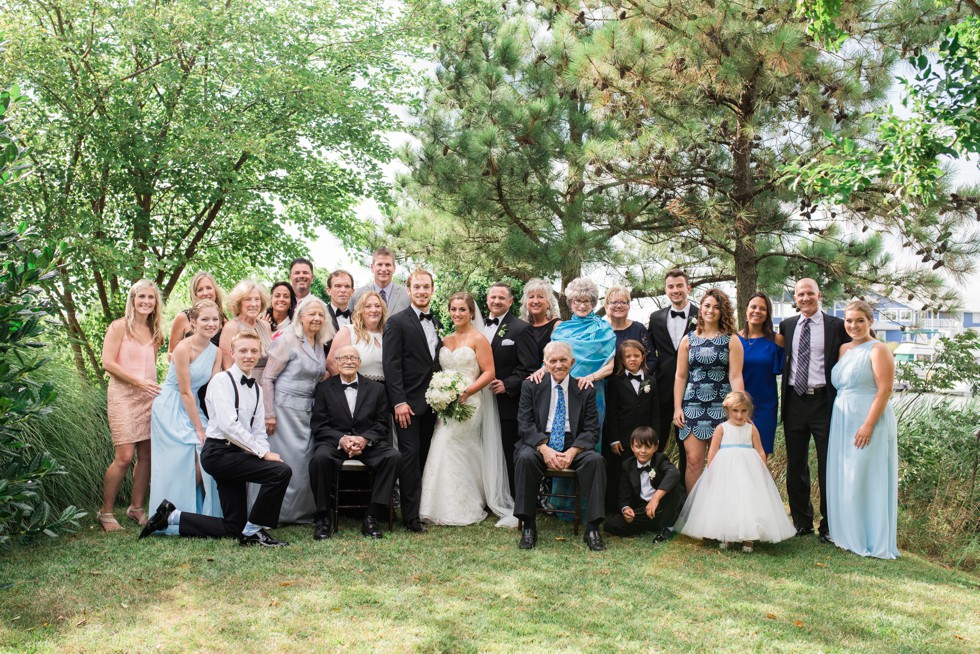 Wedding at the Chesapeake Bay Beach Club Sunset Ballroom in Maryland