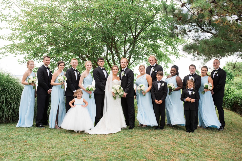 Wedding at the Chesapeake Bay Beach Club Sunset Ballroom in Maryland