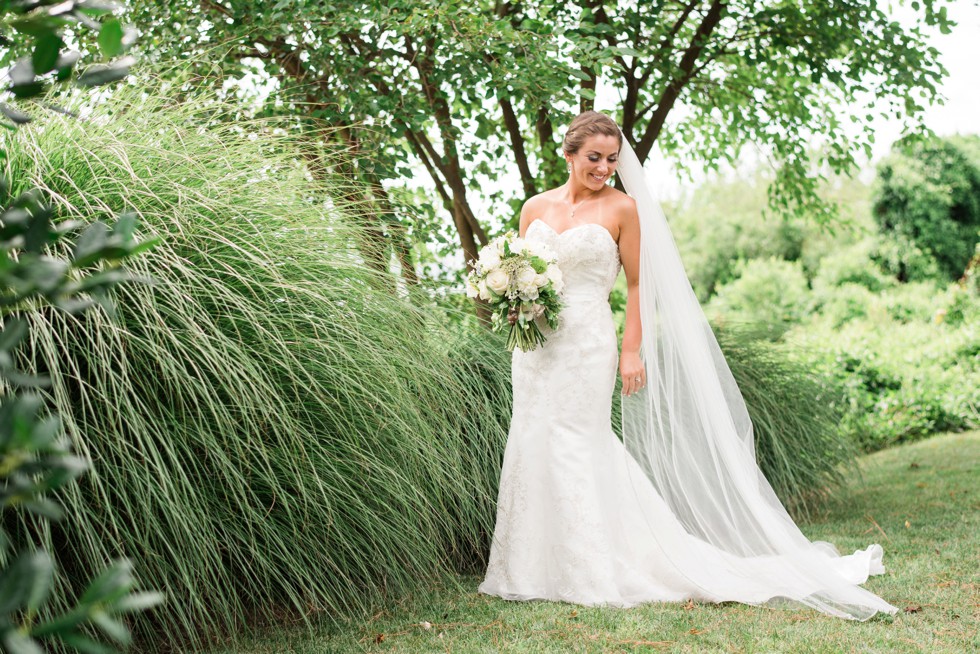 Bridal Portrait at the Chesapeake Bay Beach Club Sunset Ballroom in Maryland