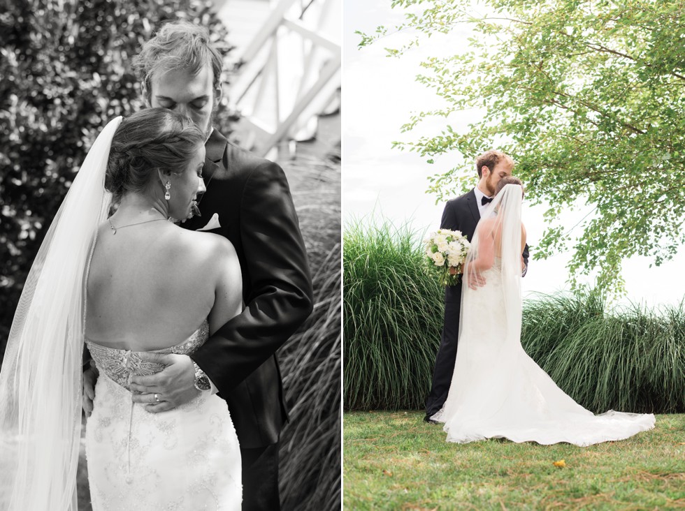 Bridal Portrait at the Chesapeake Bay Beach Club Sunset Ballroom in Maryland