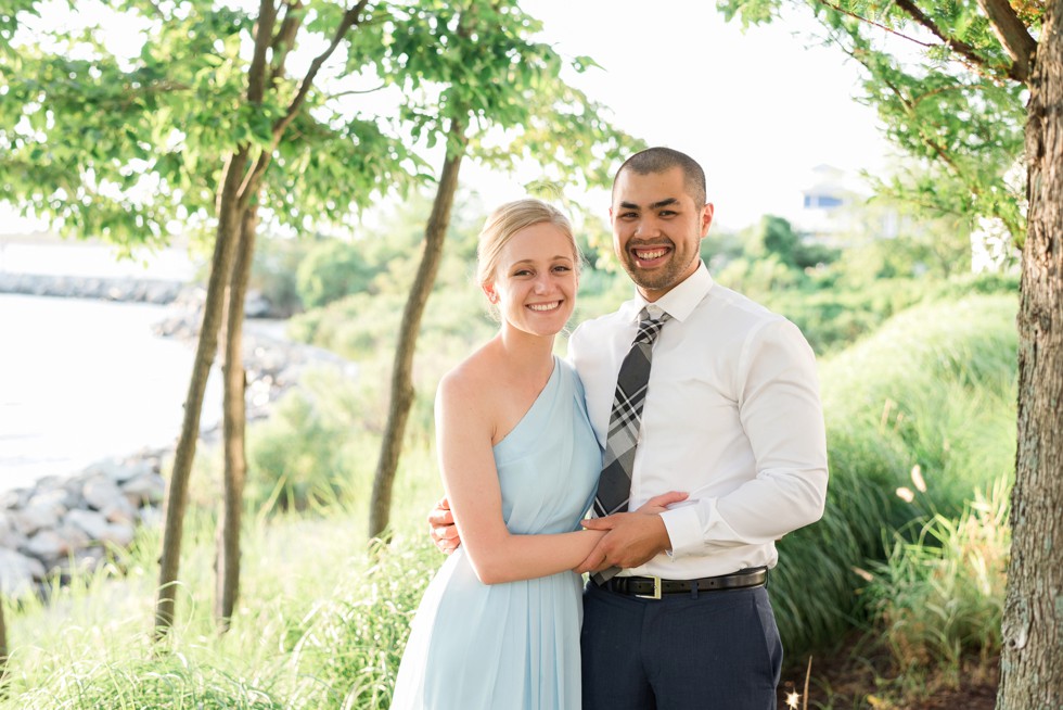 Chesapeake Bay Beach Club Sunset Ballroom Wedding Reception - Washington College alumni