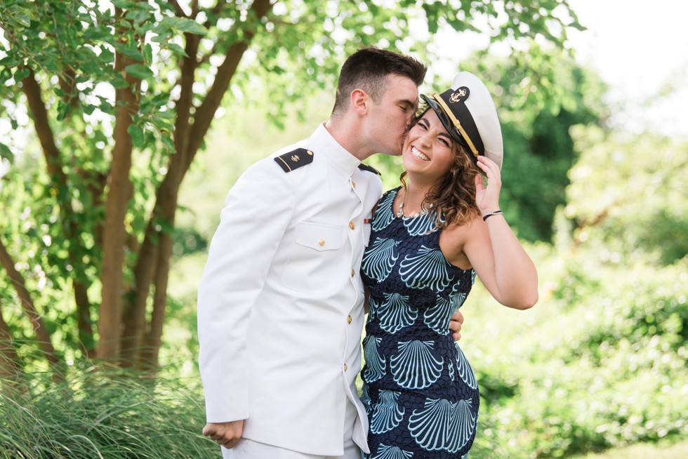 Chesapeake Bay Beach Club Sunset Ballroom Wedding Reception -US Naval Academy alumni