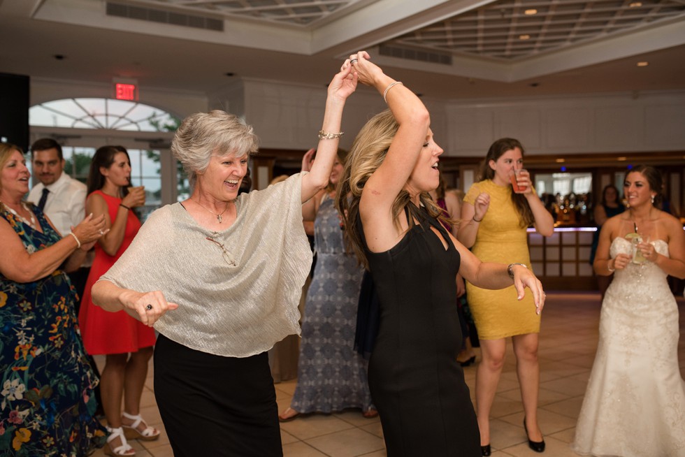 Chesapeake Bay Beach Club Sunset Ballroom Wedding Reception - Washington College alumni