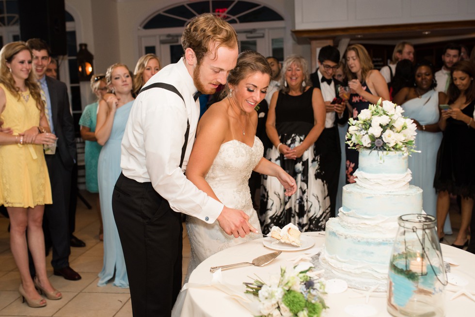 Chesapeake Bay Beach Club Sunset Ballroom Wedding Reception - Peace of Cake