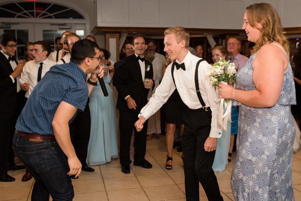 Chesapeake Bay Beach Club Sunset Ballroom Wedding Reception - Mixing Maryland DJs