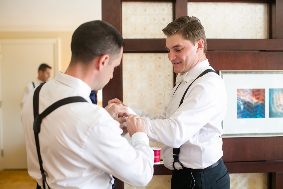 Bridal prep at Marriott Waterfront Baltimore Harbor wedding