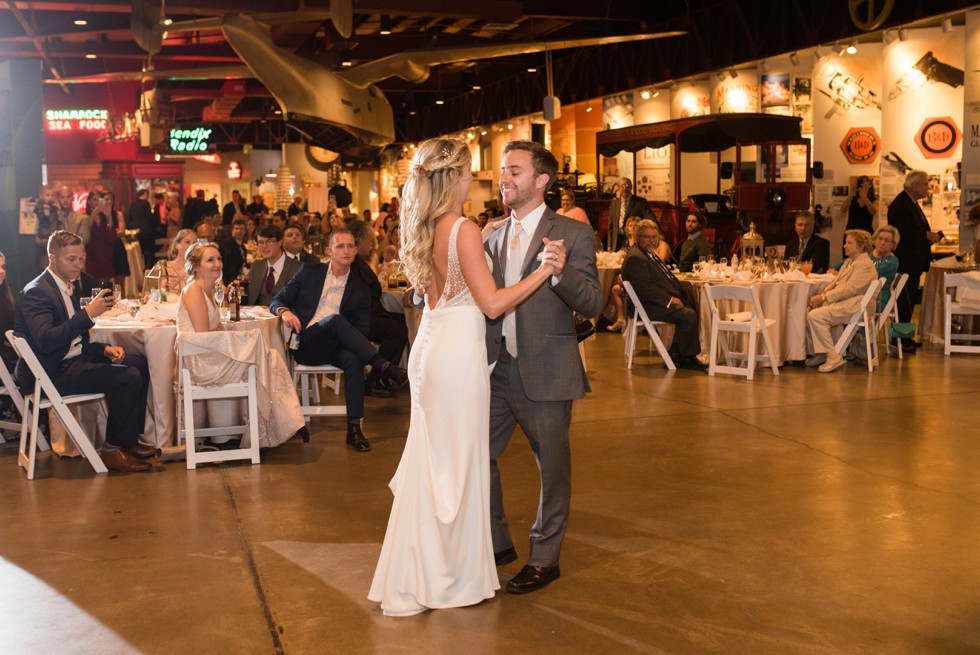 Newlyweds first dance at the BMi