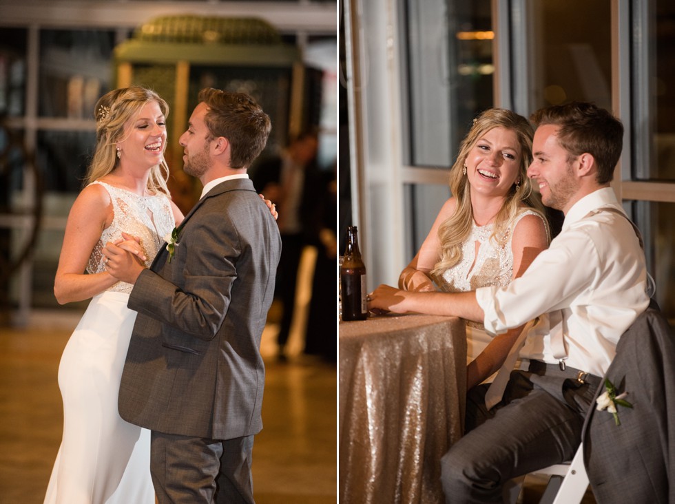 Newlyweds first dance at the BMi