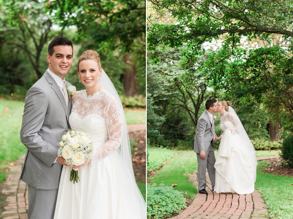 Newlywed Couple Portraits at Elkridge Furnace Inn