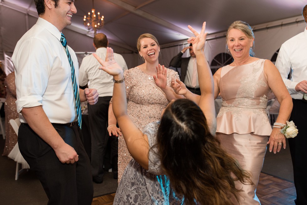 Philadelphia wedding reception fun dance floor photos