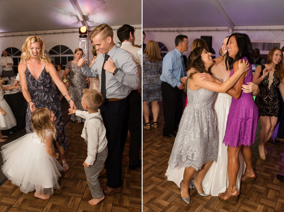 Philadelphia wedding reception fun dance floor photos