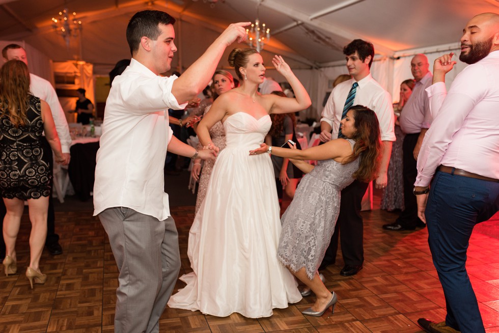 Philadelphia wedding reception fun dance floor photos