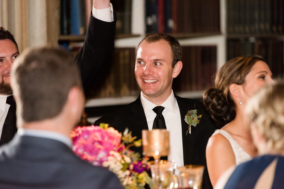 Father of the bride speech at peabody Library with beauty and the beast reference