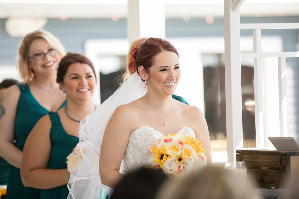 Anchor Inn wedding ceremony overlooking the water