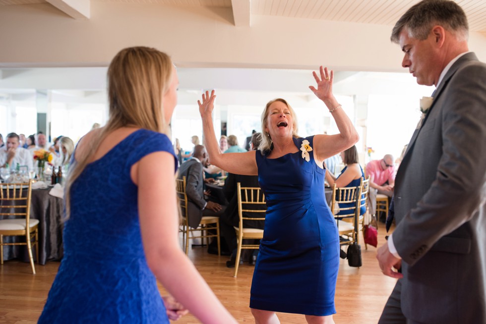 Wedding photos of guests at Reception near Philadelphia