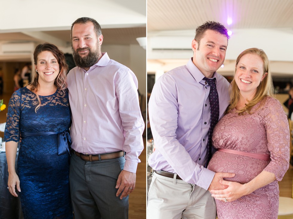 Couple portraits at Anchor Inn Wedding reception on the water