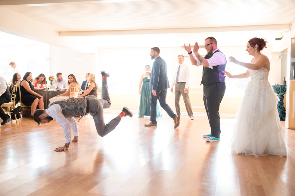 Dancing photos of guests at Reception near Philadelphia