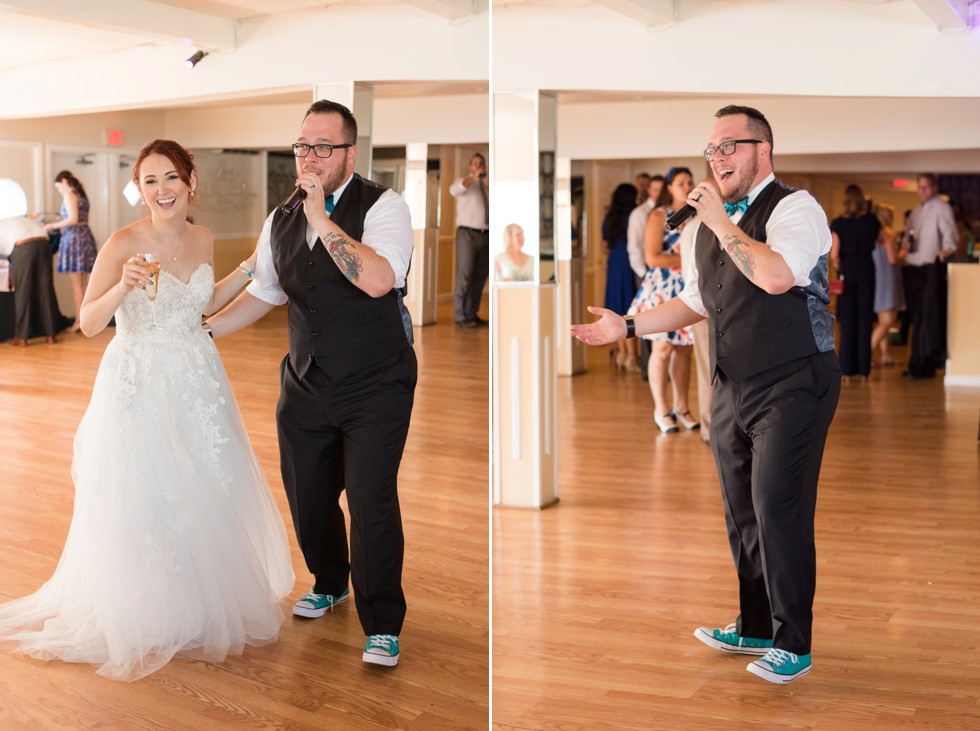 Dancing photos of guests at Reception near Philadelphia