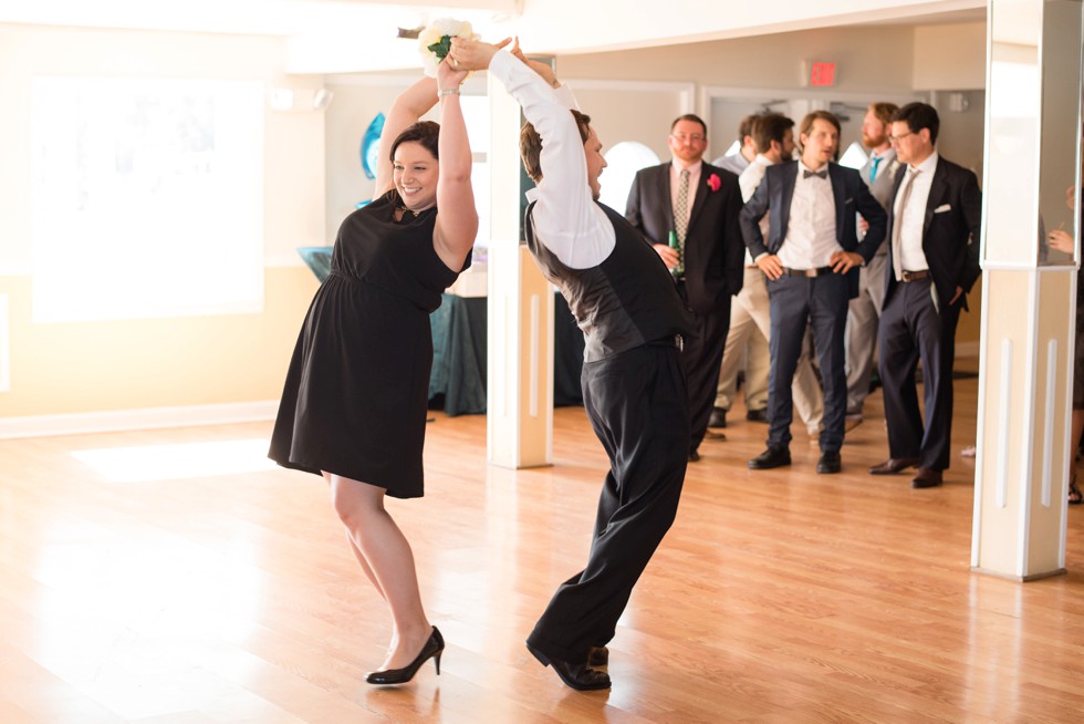 Dancing photos of guests at Reception near Philadelphia