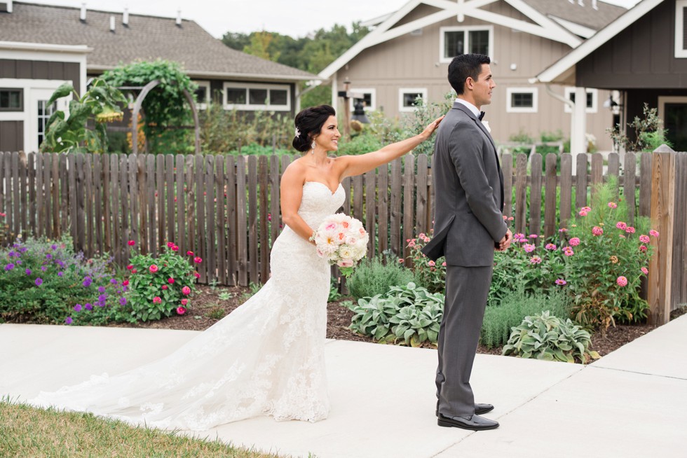 First look at the gardens behind the Inn at the Chesapeake Bay Beach Club