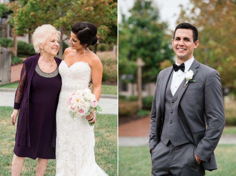 Bride and her grandmom at Chesapeake Bay Beach Club