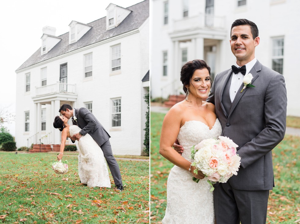 Elegant Couple in the Gardens at The Inn at the Chesapeake Bay Beach Club