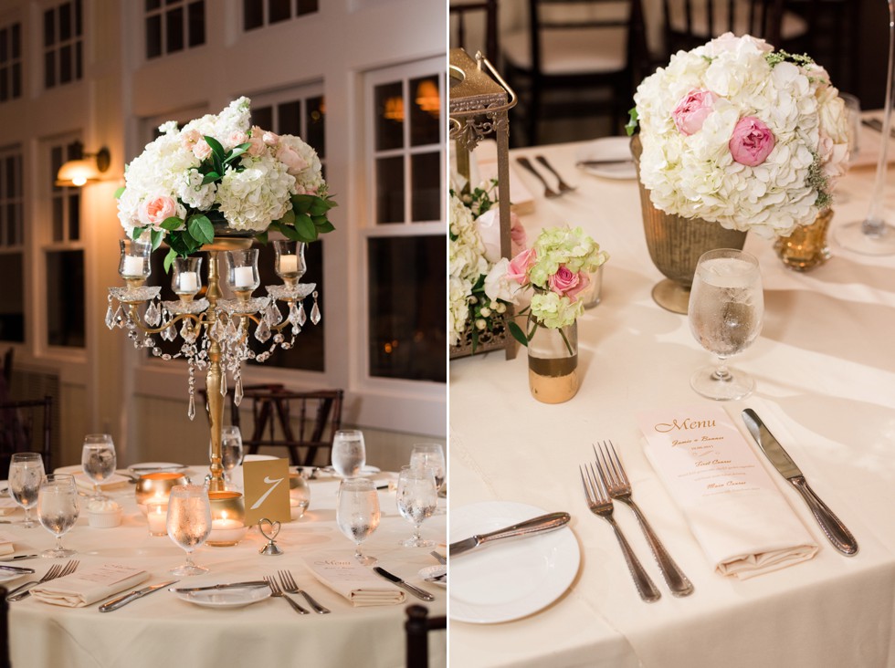 Chesapeake Bay Beach Club Indoor Reception at the Tavern Ballroom