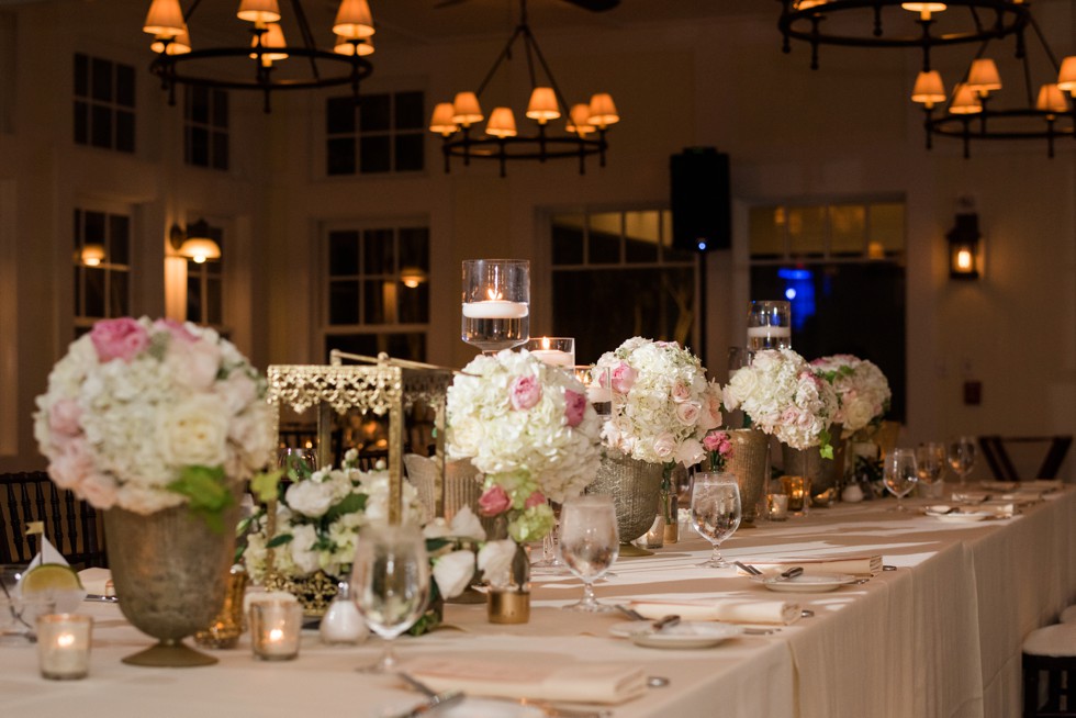 Chesapeake Bay Beach Club Indoor Reception at the Tavern Ballroom