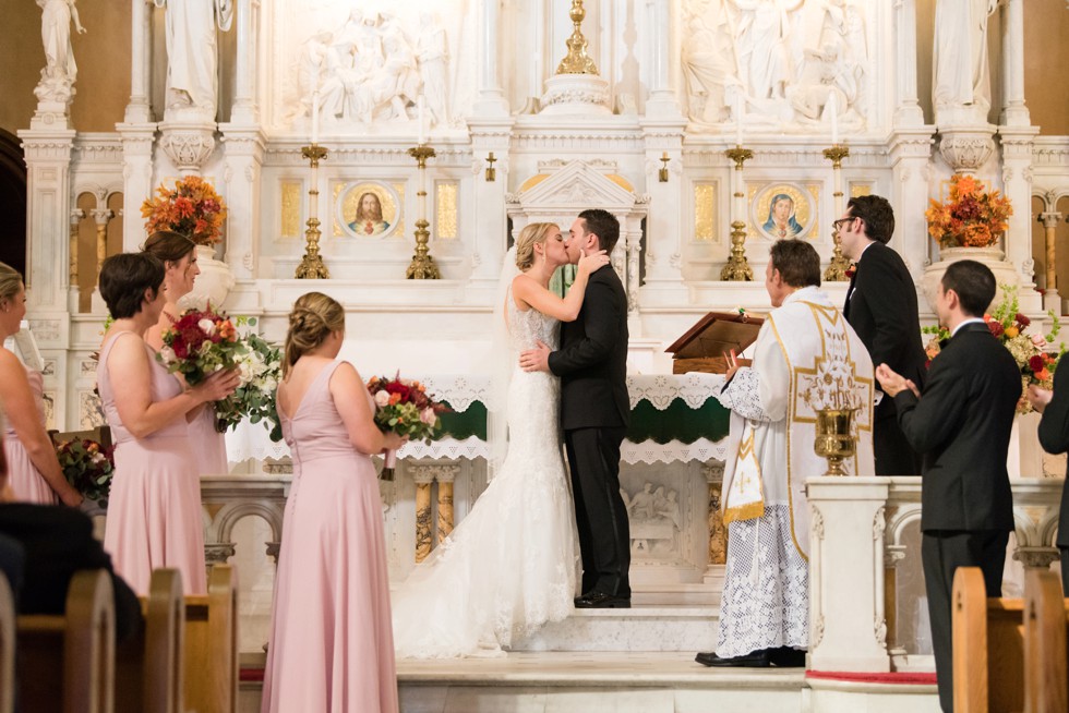 Atlantic City NJ wedding Ceremony at St Nicholas of Tolentine