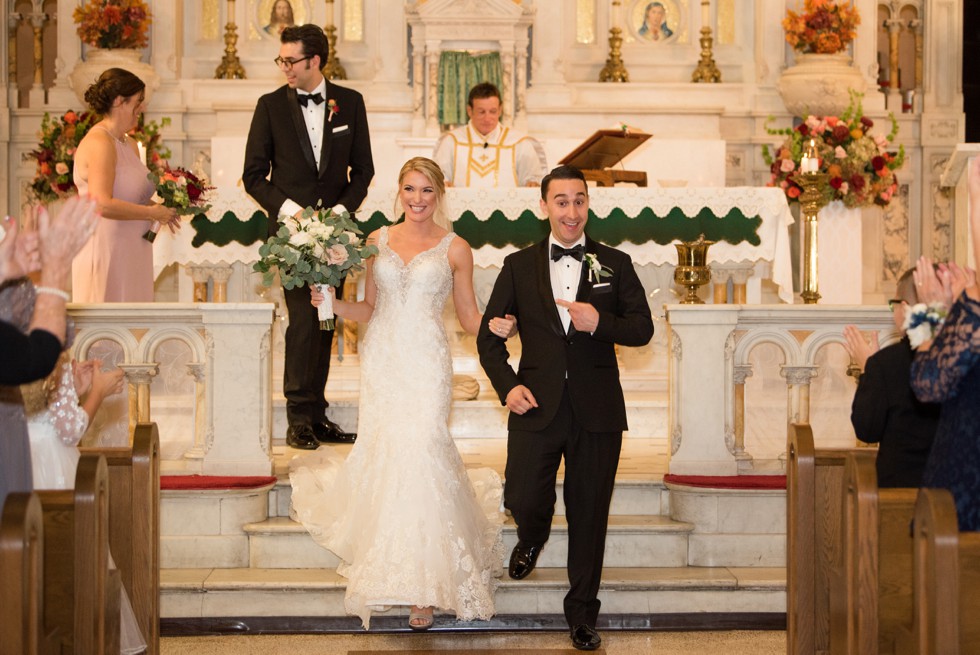 Atlantic City NJ wedding Ceremony at St Nicholas of Tolentine