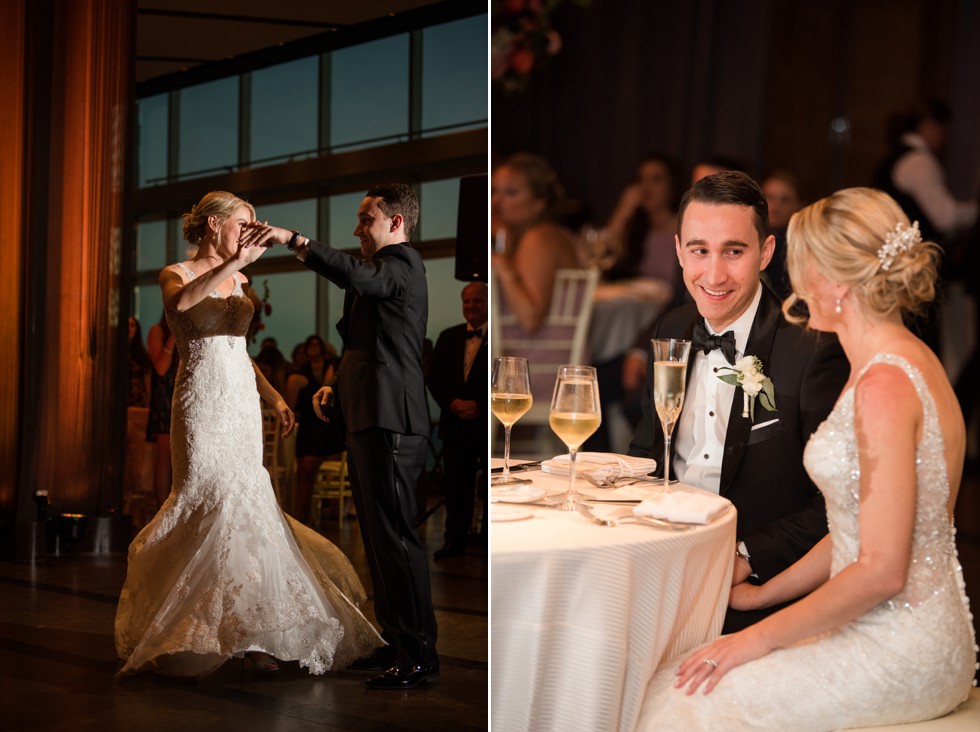 Couples first dance to Live band Clara Jordan Band Hank Lane at One Atlantic Events in ACNJ