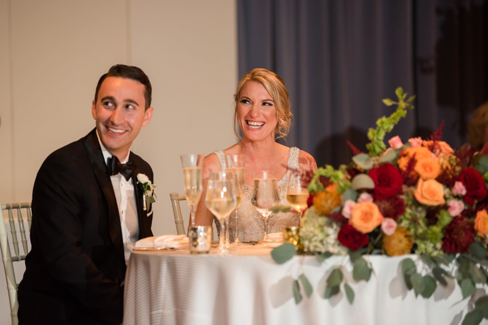 Wedding Reception toasts at One Atlantic Events in ACNJ