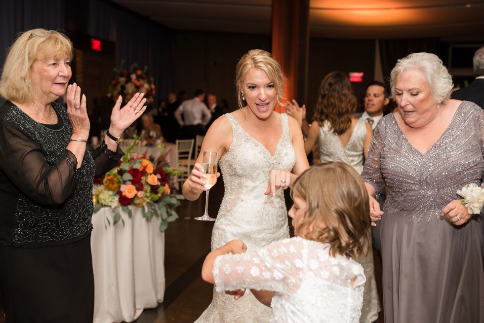 Wedding Reception toasts at One Atlantic Events in ACNJ