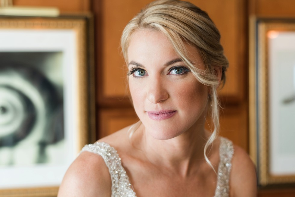 Bridal portraits at Sheraton Hotel Atlantic City New Jersey Wedding