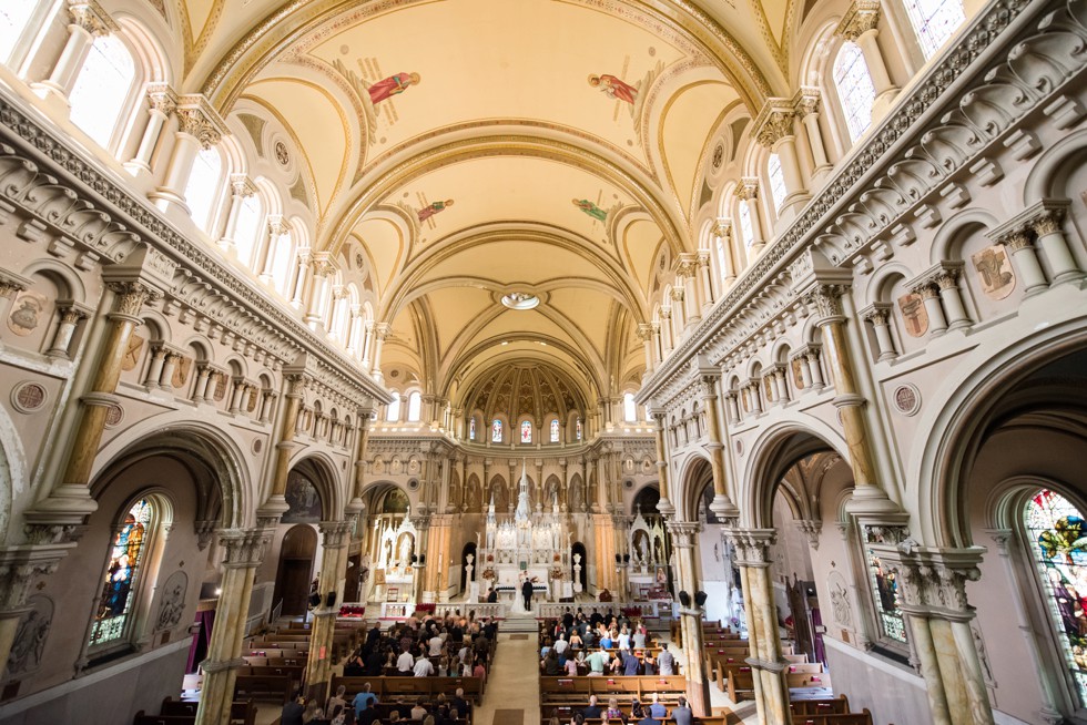 Atlantic City NJ wedding Ceremony at St Nicholas of Tolentine