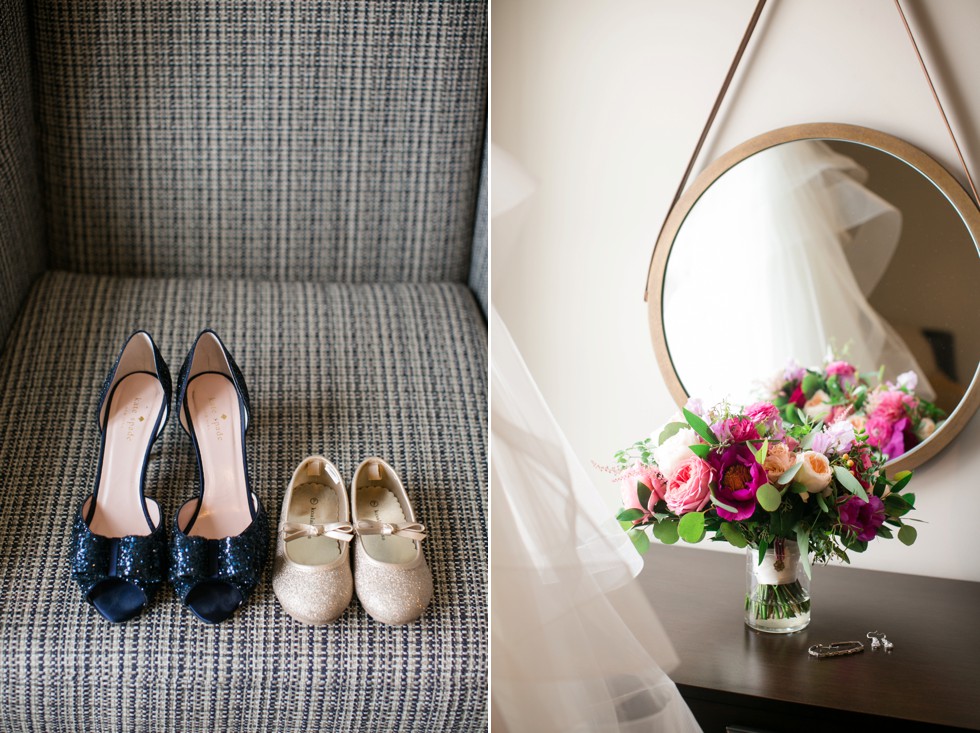 Bridal details at The Inn at the Chesapeake Bay Beach Club