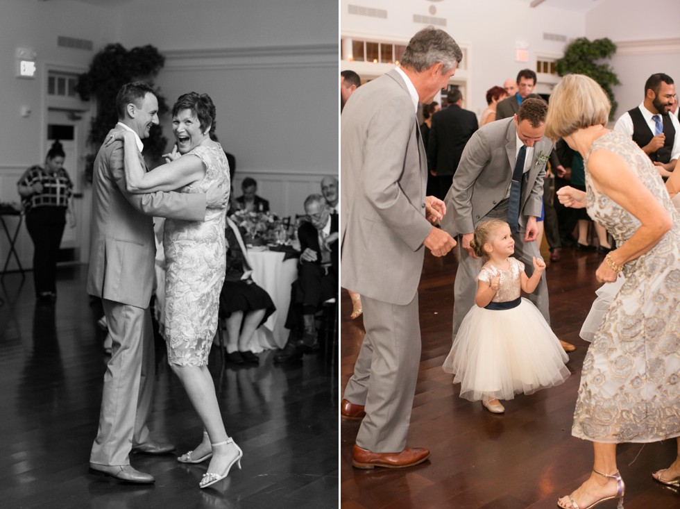 Mother son dance in the Beach House Ballroom at the Chesapeake Bay Beach Club