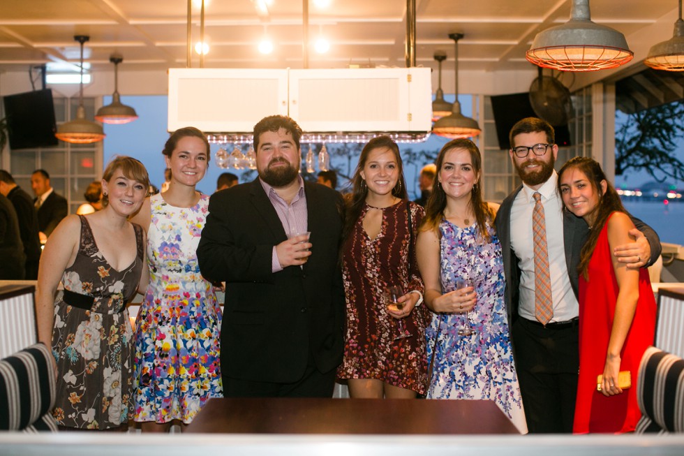 Chesapeake Bay Beach Club indoor wedding reception at the Beach House Ballroom