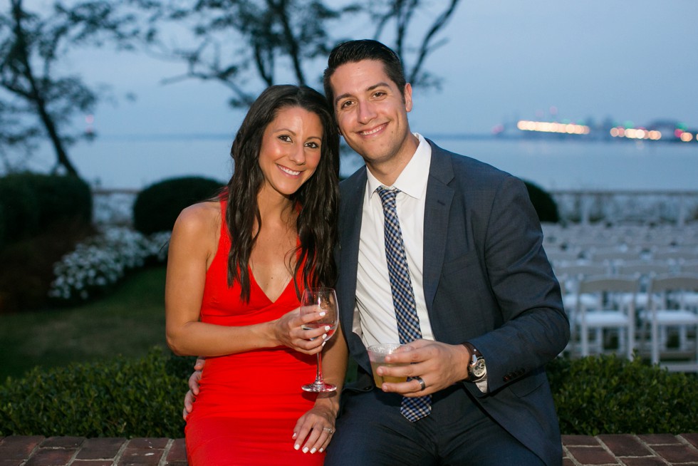 Chesapeake Bay Beach Club indoor wedding reception at the Beach House Ballroom