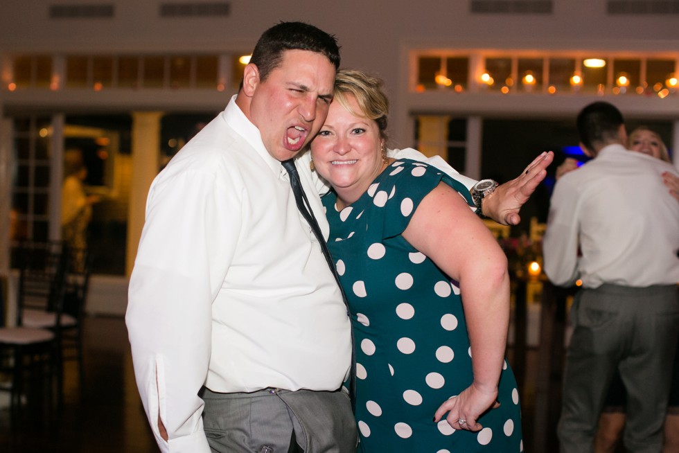 Chesapeake Bay Beach Club indoor wedding reception at the Beach House Ballroom