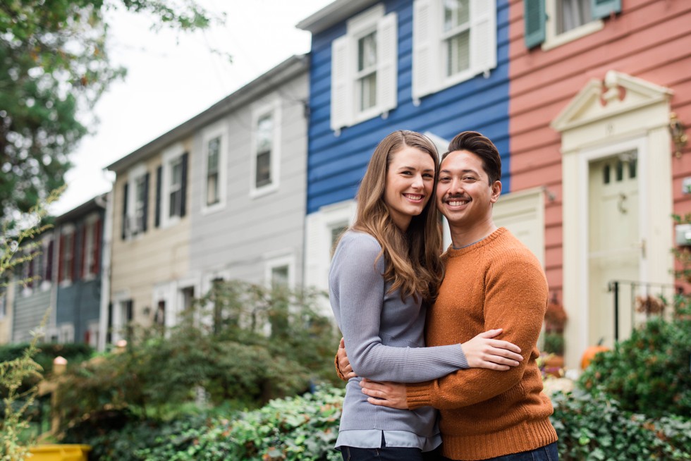 Historic Annapolis Street Engagement photos