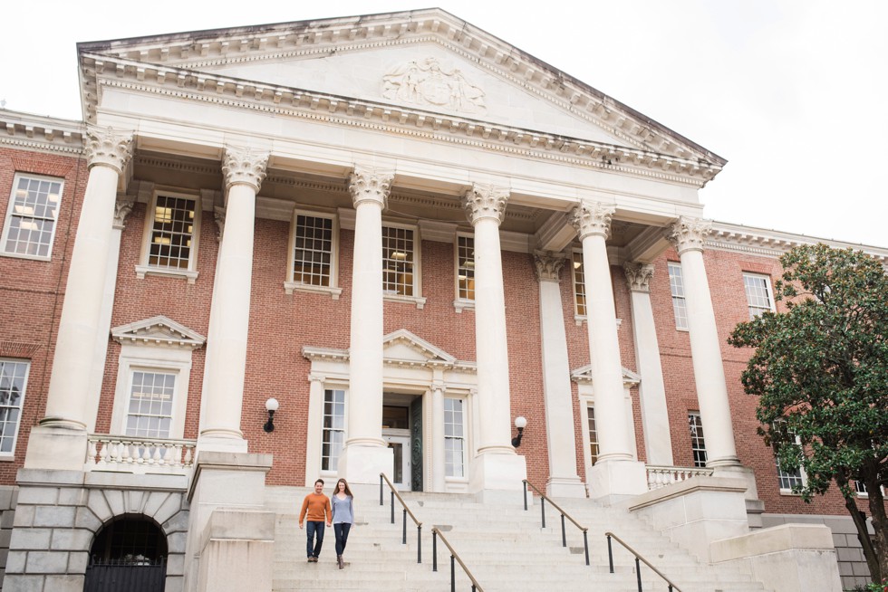 Maryland state house engagement photographs