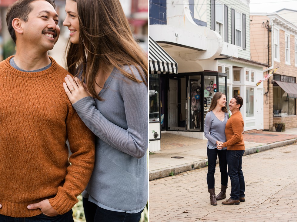 engagement photos at Historic Inns of Annapolis