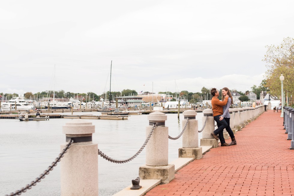 United States Naval Academy Engagement session in Annapolis