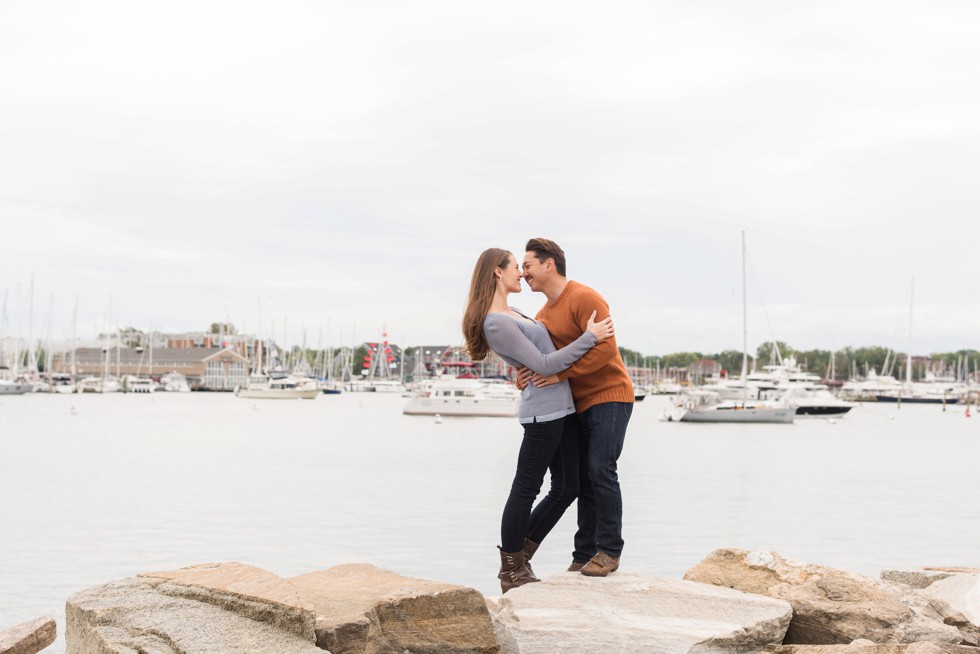 United States Naval Academy Engagement session in Annapolis