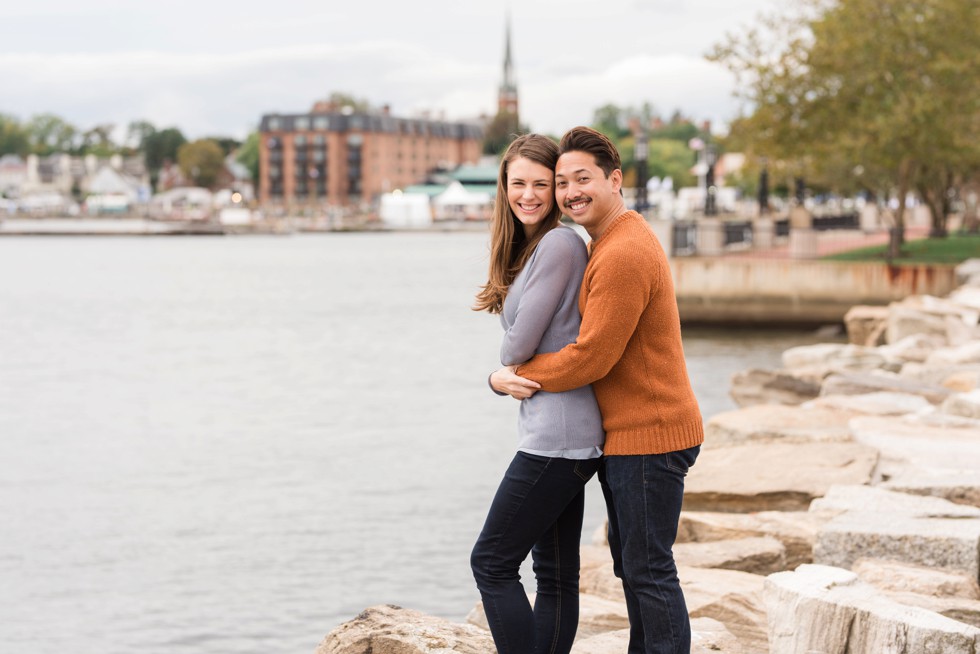 United States Naval Academy Engagement session in Annapolis