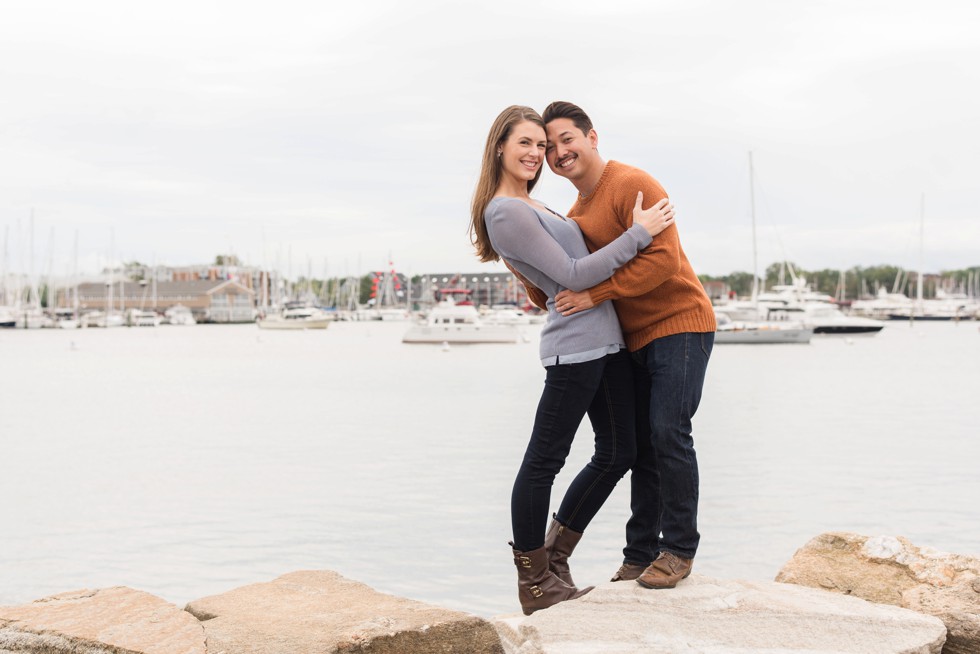 United States Naval Academy Engagement session in Annapolis