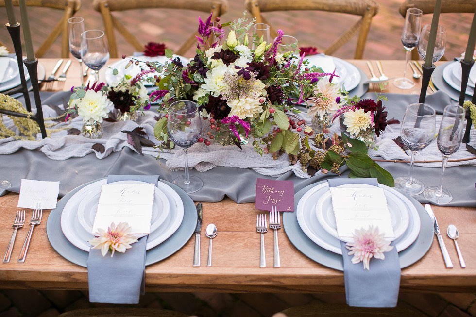 styled wedding table