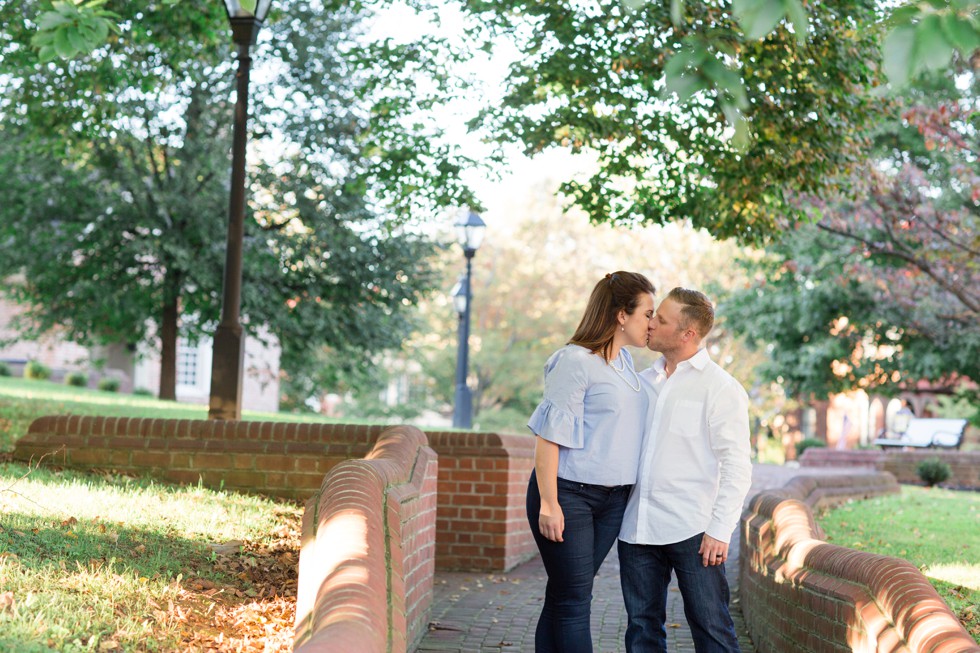 State House Engagement Photos in the fall