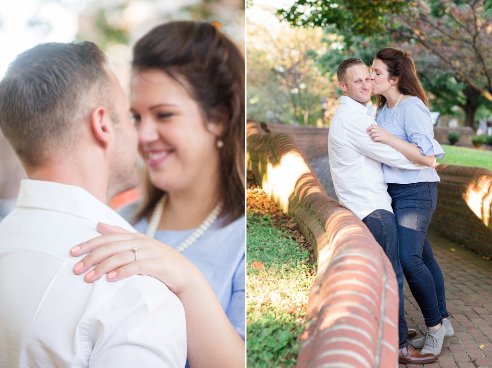 State House Engagement Photos in the fall